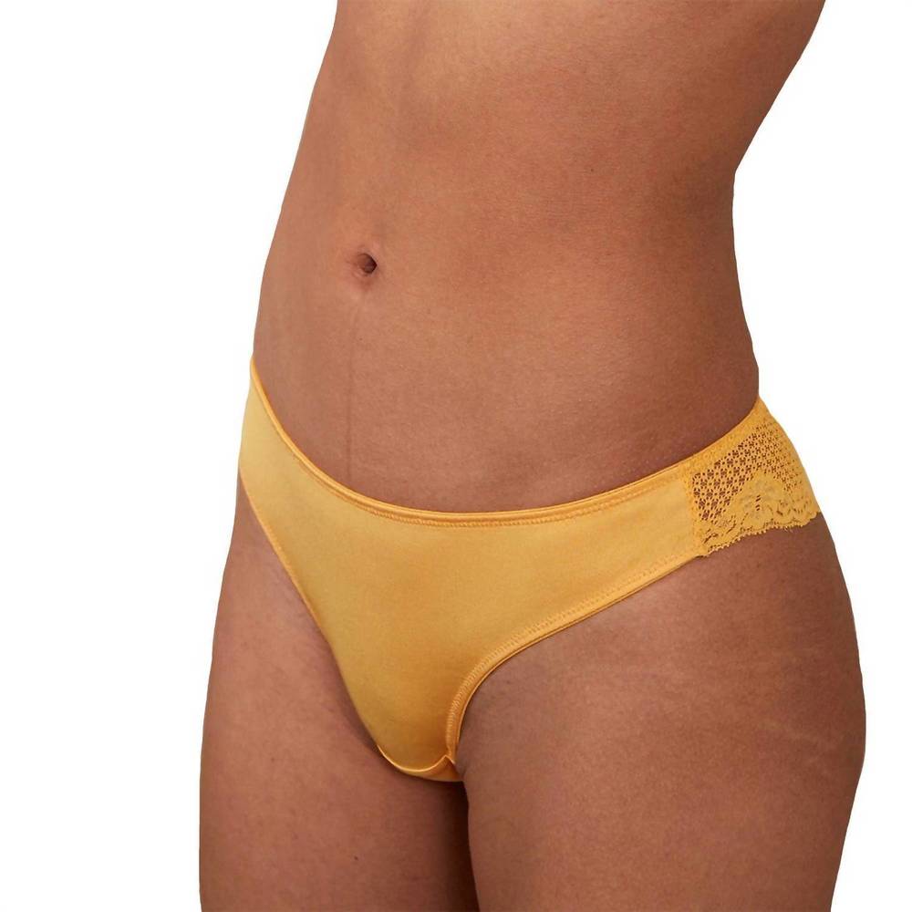NEW TIMPA LINGERIE alice brazilian panty in marigold